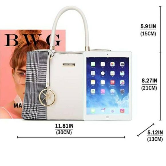 Kurgool Women Purses and Handbags Top Handle Satchel Shoulder Bags Messenger - Picture 4 of 16